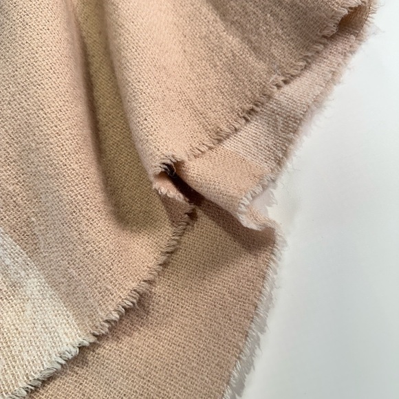 Soia & Kyo cozy acrylic wrap scarfigan fringe colorblock layering OS - Picture 6 of 10